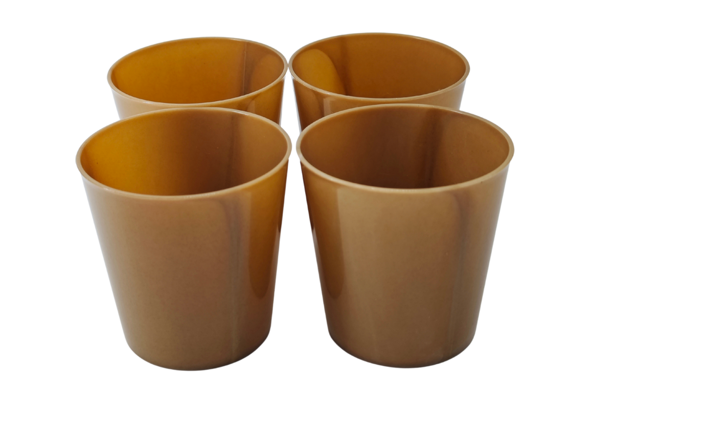 Set de 4 Verres Écologiques  - Édition limitée - Cappuccino