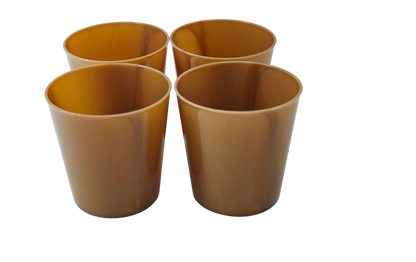 Set de 4 Verres Écologiques  - Édition limitée - Cappuccino