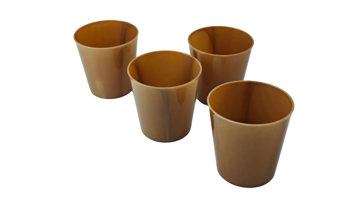 Set de 4 Verres Écologiques  - Édition limitée - Cappuccino