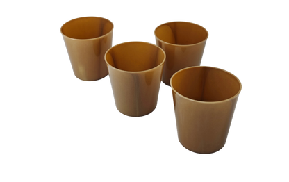 Set de 4 Verres Écologiques  - Édition limitée - Cappuccino