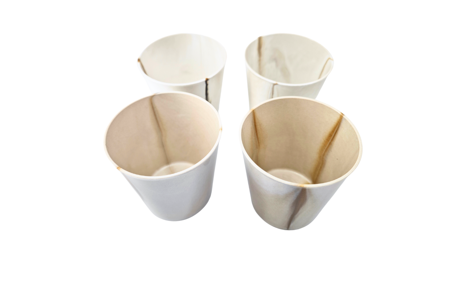 Set de 4 Verres Écologiques Greenfib®  - Édition Limitée - Grés