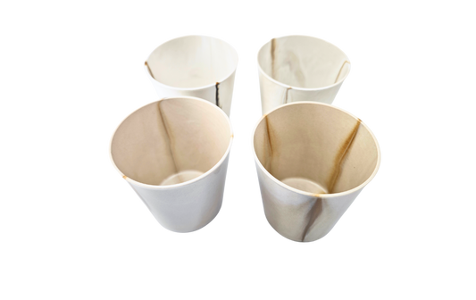 Set de 4 Verres Écologiques Greenfib®  - Édition Limitée - Grés