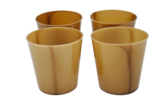 Set de 4 Verres Écologiques  - Édition limitée - Naturel
