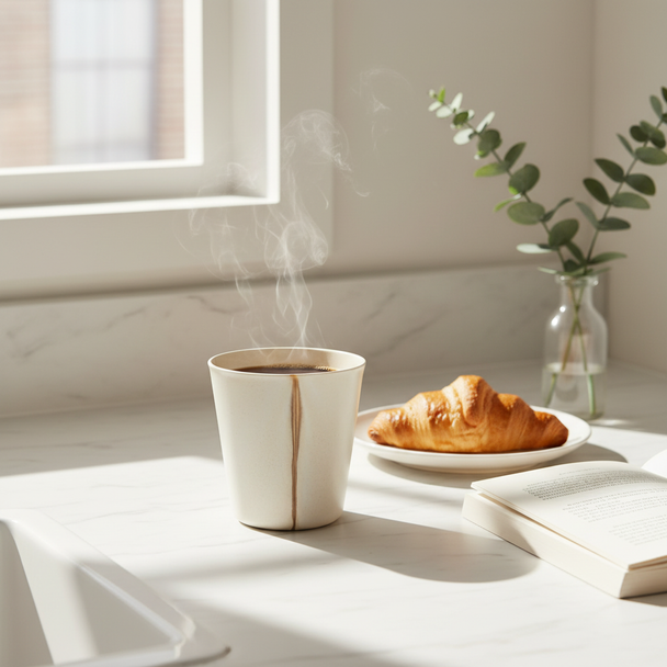 Sabah mutfak sahnesi